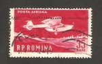 Stamps Romania -  113 - Avión ambulancia