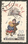 Stamps Romania -  1755 - Deporte infantil, luge