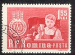 Stamps : Europe : Romania :  1899 - Campaña mundial contra el hambre