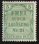 Stamps : Europe : Germany :  Frei Durch