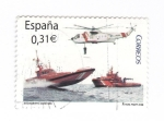 Stamps Spain -  Salvamento maritimo