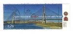 Stamps Spain -  Puente internacional de Ayamonte