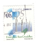 Stamps Spain -  Energías Renovables.Energía eólica