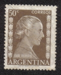 Sellos del Mundo : America : Argentina : Eva Peron 