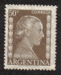 Stamps : America : Argentina :  Eva Peron 