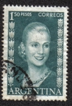 Stamps : America : Argentina :  Eva Peron 