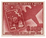 Stamps : America : Chile :  Universidad de Chile