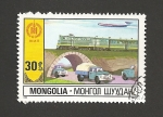 Sellos de Asia - Mongolia -  Desarrollo económico:Transportes