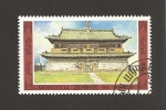 Sellos de Asia - Mongolia -  Templo