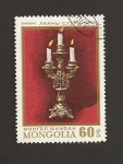 Stamps Mongolia -  Candelabro