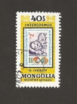 Stamps Mongolia -  Cosmonauta vuelos intercosmos