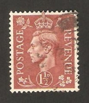 Stamps United Kingdom -  211 A - George VI