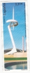 Sellos de Europa - Espaa -  Torre de Comunicaciones Montjuïc- Barcelona-  (8)