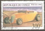 Stamps Republic of the Congo -  FORD  HIGHBOY  1934