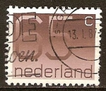 Sellos de Europa - Holanda -  Numeral.