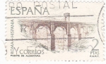 Stamps Spain -  Puente de Alcántara  (8)