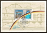 Stamps Germany -  Primer Aniv de la apertura del Muro de Berlín.