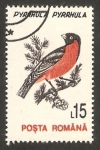 Stamps Romania -  4067 - Ave pyrrhula pyrrhula