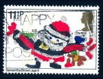 Stamps : Europe : United_Kingdom :  1981 Dibujos de niños. Papá Noel - Ybert:1011