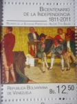 Stamps Venezuela -  Bicentenario de la Independencia 1811-2011 - Reunión de la sociedad Patriótica -(Sello 8 de 10)