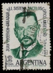 Stamps Argentina -  JUAN VUCETICH