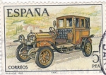 Stamps Spain -  Automovil antiguo español (8)