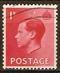 Stamps United Kingdom -  Rey Edward VIII.