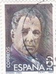Stamps Spain -  Amadeo Vives- compositor  (8)