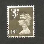 Stamps United Kingdom -  1253 - Elizabeth II, emisión regional de Escocia