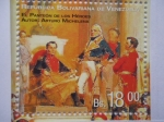 Stamps : America : Venezuela :  El República Bolívariana de Venezuela - Panteón de los Héroes- Autor Arturo Michelena (Sello Recuerd