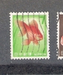 Stamps Japan -  Carpa dorada