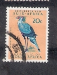 Stamps South Africa -  Serpentario o secretario