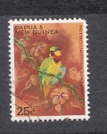 Stamps Oceania - Papua New Guinea -  Ave: Lorito de Edwards