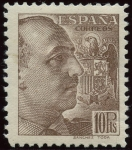 Stamps Spain -  ESPAÑA 878 GENERAL FRANCO