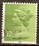 Stamps United Kingdom -  La Reina Isabel II.