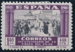 Sellos de Europa - Espa�a -  ESPAÑA 898 XIX CENTENARIO DE LA VENIDA DE LA VIRGEN DEL PILAR A ZARAGOZA