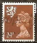 Stamps United Kingdom -  La Reina Isabel II.