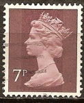 Stamps United Kingdom -  La Reina Isabel II.