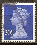 Stamps United Kingdom -  La Reina Isabel II.