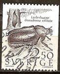 Sellos de Europa - Suecia -  Cuero escarabajo (