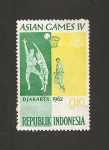 Sellos de Asia - Indonesia -  IV Juegos Asiáticos