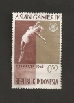 Stamps Indonesia -  IV Juegos Asiáticos