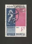 Sellos de Asia - Indonesia -  IV Juegos Asiáticos