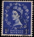 Stamps United Kingdom -  Isabel II