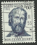 Stamps Czechoslovakia -  Smetana