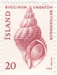 Stamps : Europe : Iceland :  Caracola