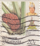 Stamps Malaysia -  Elaeis guineensis -palmera del aceite