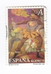 Stamps Spain -   Obras de Manolo Élices. El circo