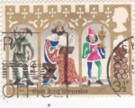 Stamps United Kingdom -  King Wenceslas