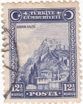 Stamps Turkey -  Panorámica de Ankara Kalesi